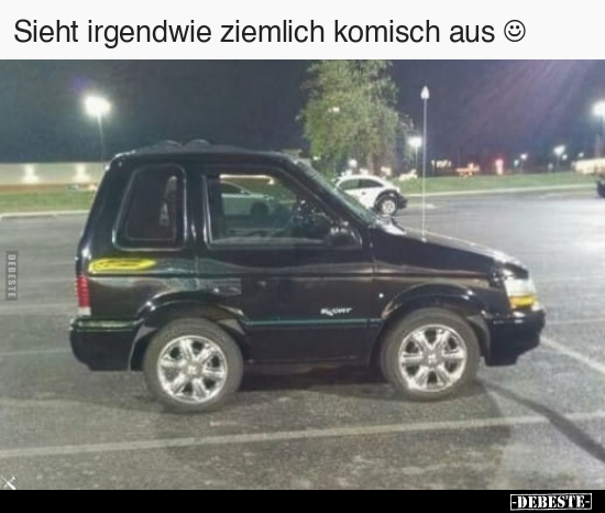 Sieht irgendwie ziemlich komisch aus ☺.. - Lustige Bilder | DEBESTE.de