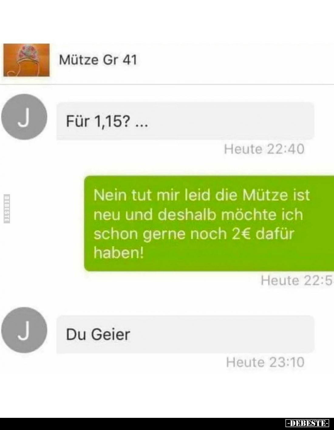 Mütze Gr 41.. - Lustige Bilder | DEBESTE.de