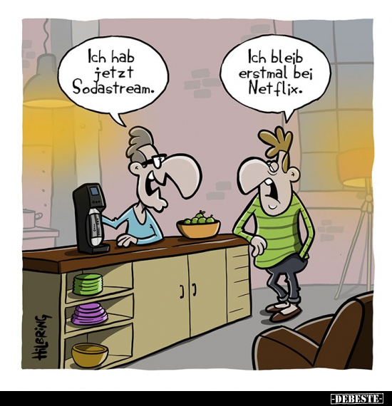 Ich hab jetzt Sodastream...