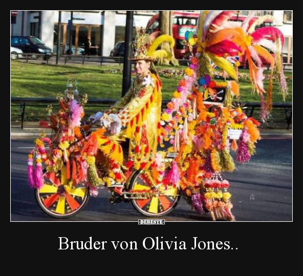 Bruder von Olivia Jones..
