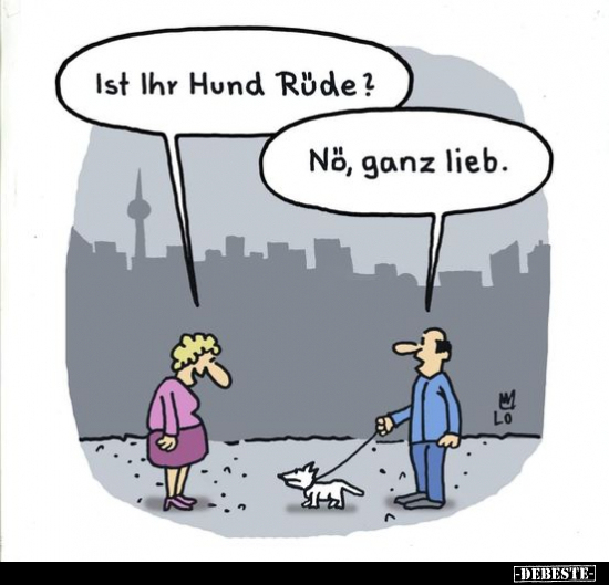 Ist Ihr Hund Rüde?.. - Lustige Bilder | DEBESTE.de