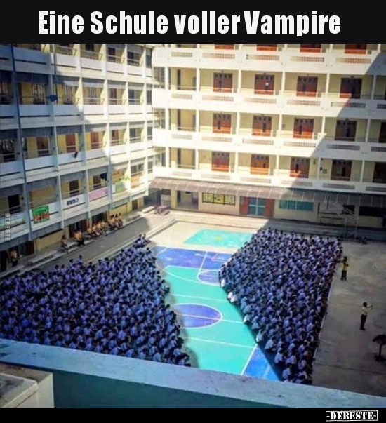 Eine Schule voller Vampire.. - Lustige Bilder | DEBESTE.de