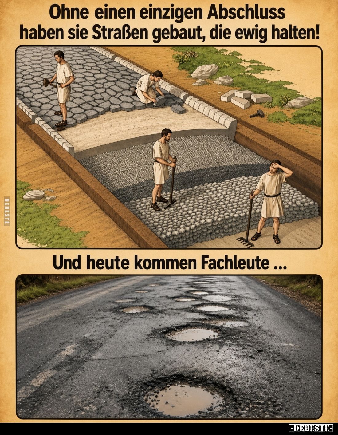 Ohne einen einzigen Abschluss... - Lustige Bilder | DEBESTE.de