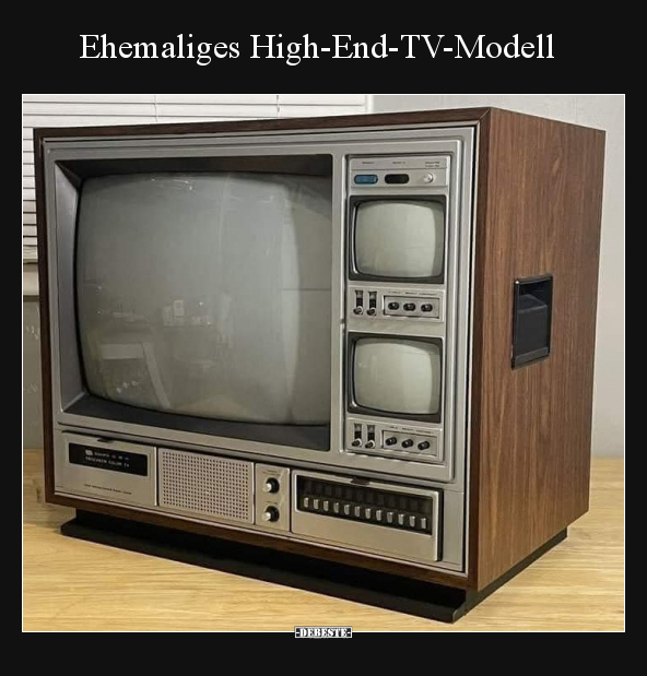 Ehemaliges High-End-TV-Modell.. - Lustige Bilder | DEBESTE.de