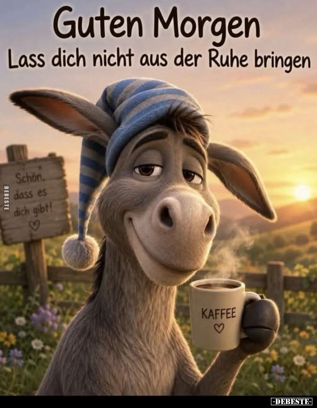Guten Morgen
-
Lass dich nicht aus der Ruhe bringen