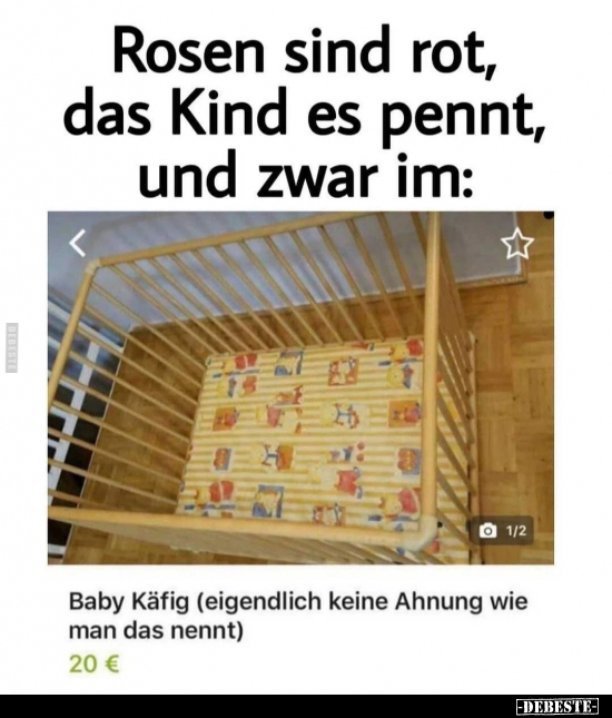 Baby Käfig (eigendlich keine Ahnung wie man das nennt).. - Lustige Bilder | DEBESTE.de