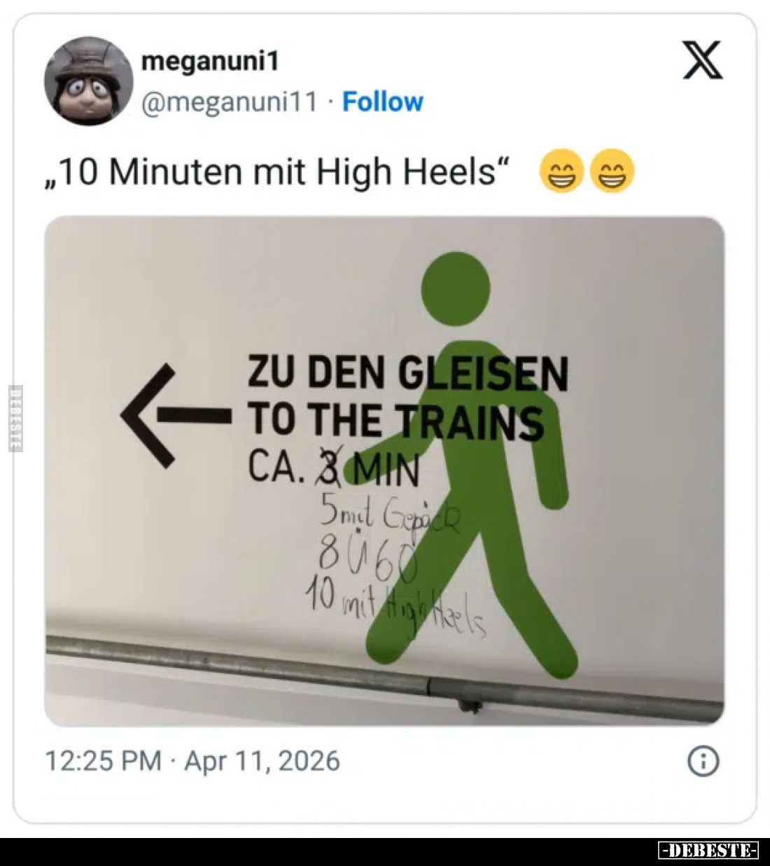 "10 Minuten mit High Heels".. - Lustige Bilder | DEBESTE.de