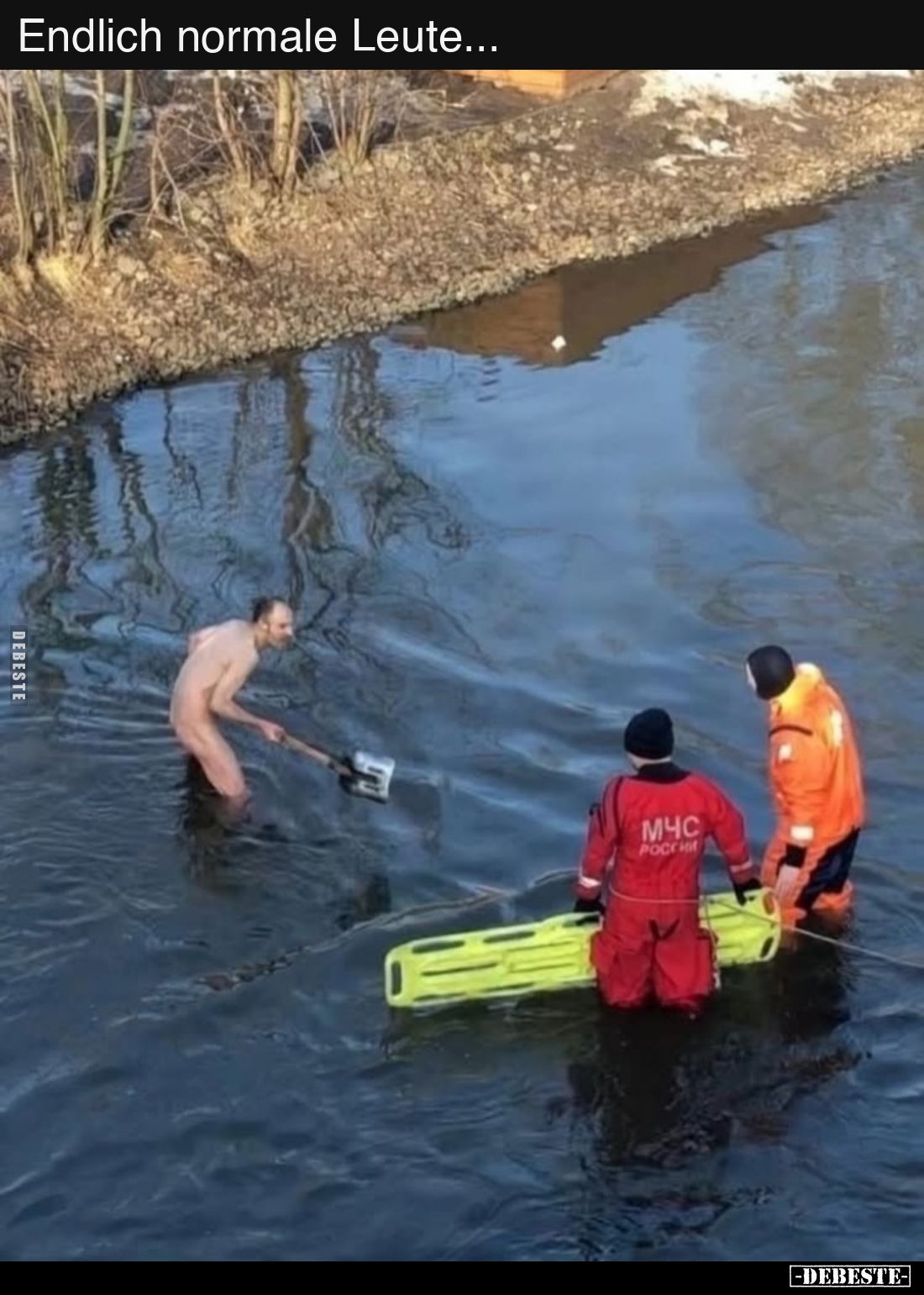 Endlich normale Leute...