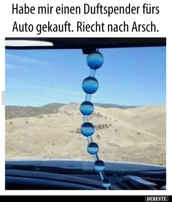 Habe mir einen Duftspender fürs Auto gekauft... - Lustige Bilder | DEBESTE.de