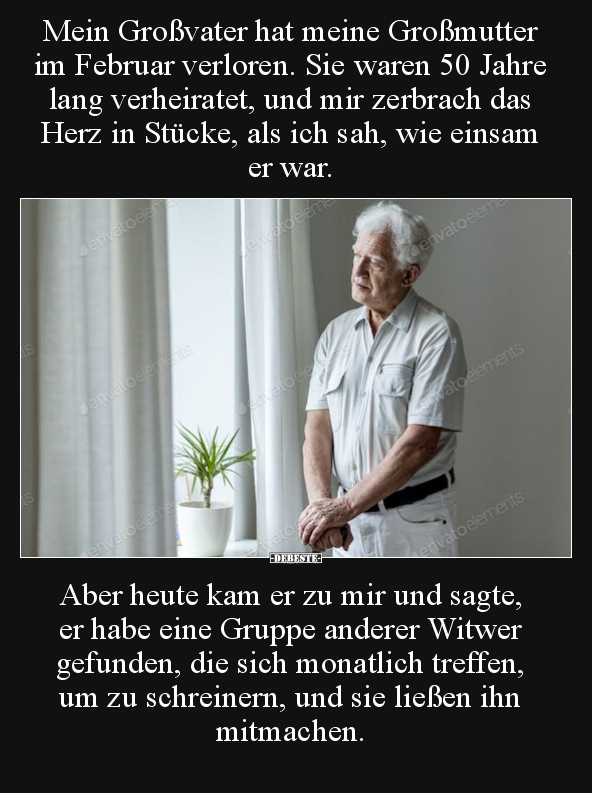 Mein Großvater hat meine Großmutter im Februar verloren... - Lustige Bilder | DEBESTE.de
