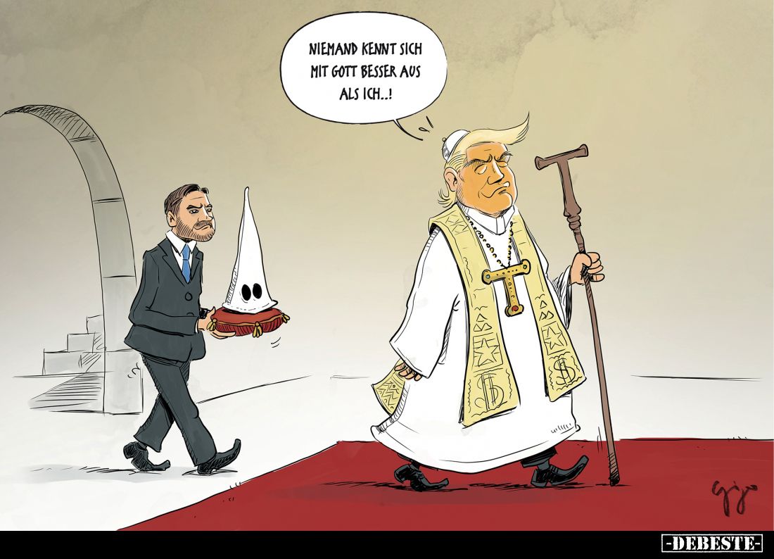 Niemand kennt sich mit Gott besser aus als ich!... - Lustige Bilder | DEBESTE.de