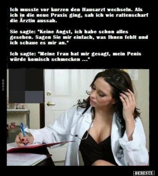 Ich musste vor kurzen den Hausarzt wechseln... - Lustige Bilder | DEBESTE.de