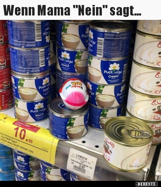 Wenn Mama "Nein" sagt...