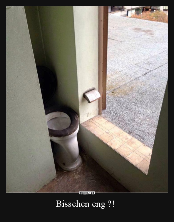 Bisschen eng ?!