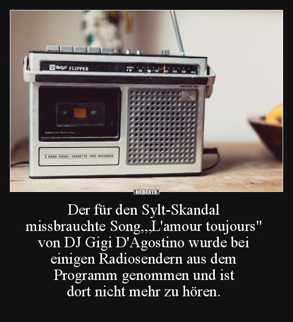Der für den Sylt-Skandal missbrauchte Song.. - Lustige Bilder | DEBESTE.de