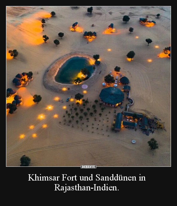 Khimsar Fort und Sanddünen in Rajasthan-Indien... - Lustige Bilder | DEBESTE.de