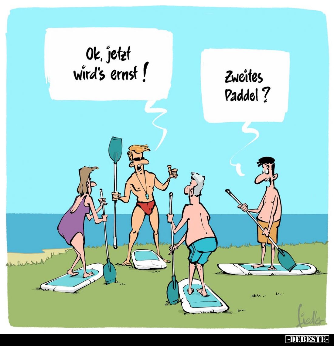 Ok jetzt wird's ernst! - Zweites Paddel?