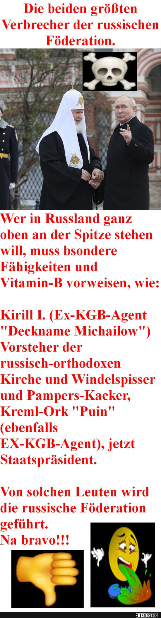 Putin und sein Zwilligsbruder - Lustige Bilder | DEBESTE.de
