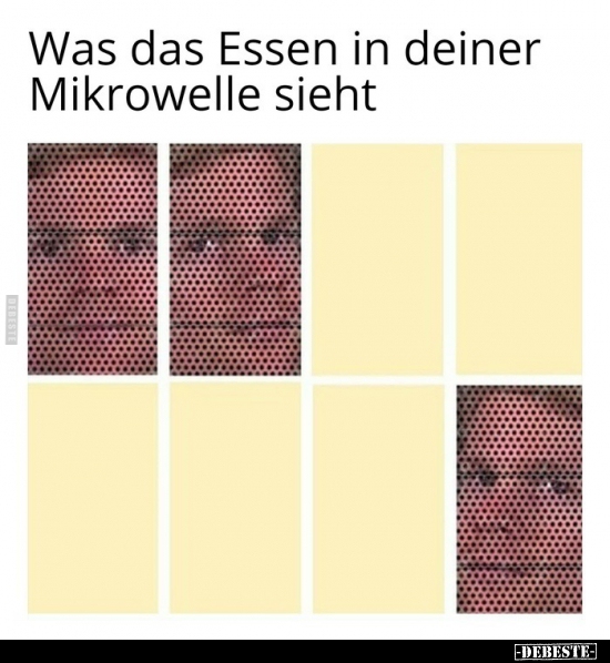 Was das Essen in deiner Mikrowelle sieht..