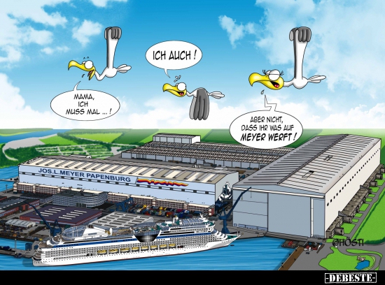 Mama, ich muss mal...!..