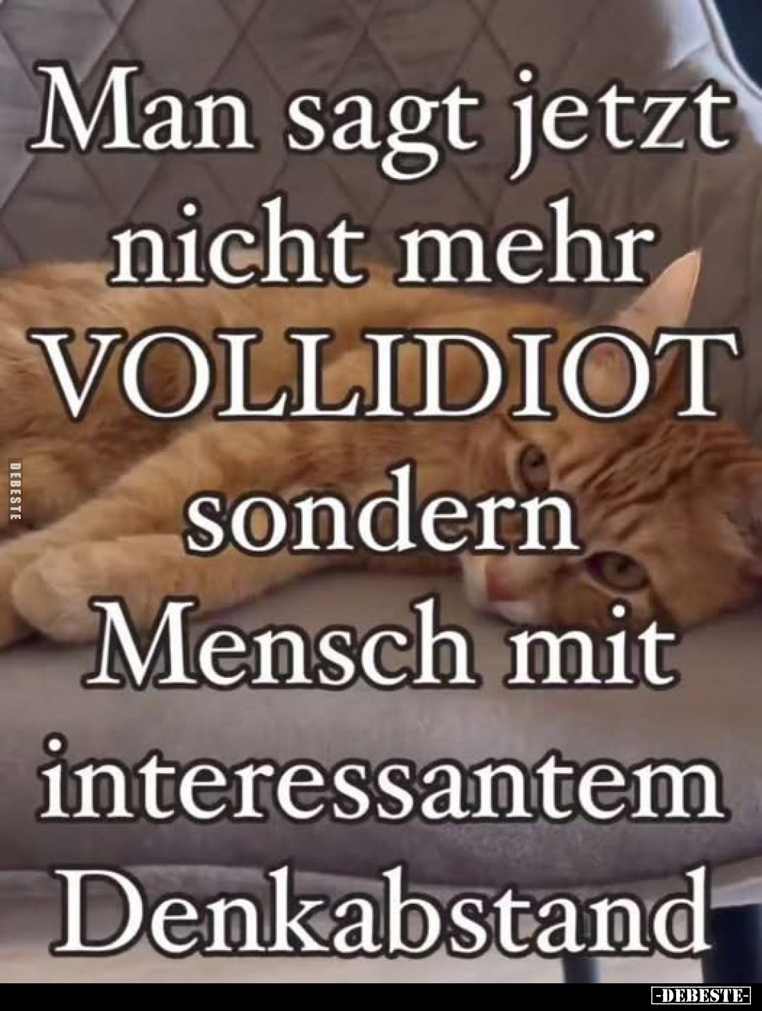 Man sagt jetzt nicht mehr VOLLIDIOT sondern Mensch mit.. - Lustige Bilder | DEBESTE.de