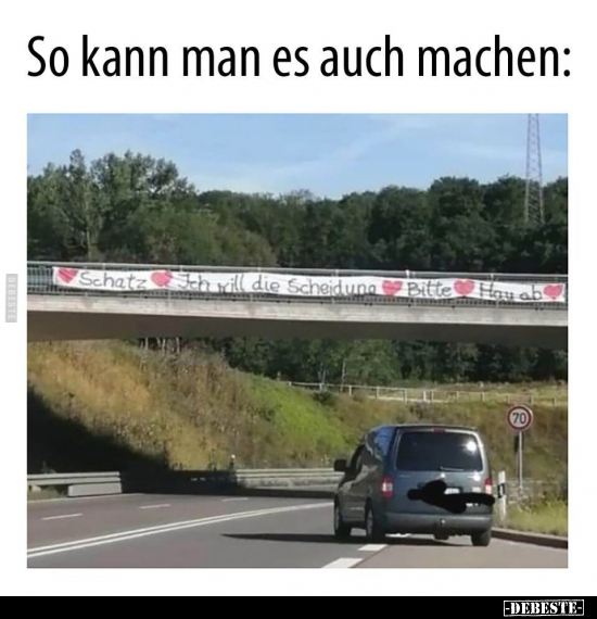 So kann man es auch machen: