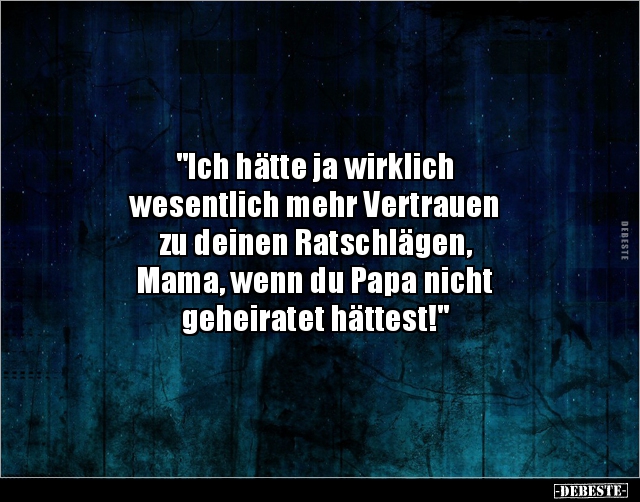 "Ich hätte ja wirklich wesentlich mehr Vertrauen zu.." - Lustige Bilder | DEBESTE.de