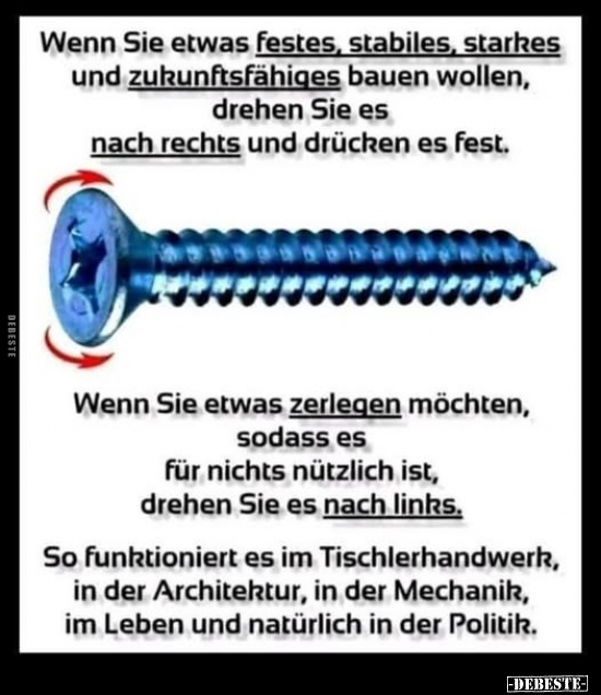 Wenn, Bauen, Drücken