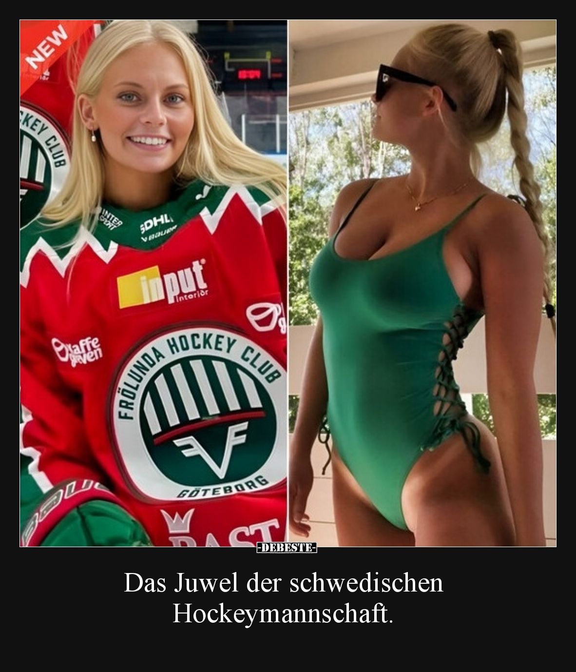 Das Juwel der schwedischen Hockeymannschaft... - Lustige Bilder | DEBESTE.de