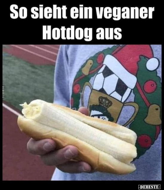 So sieht ein veganer Hotdog aus.. - Lustige Bilder | DEBESTE.de