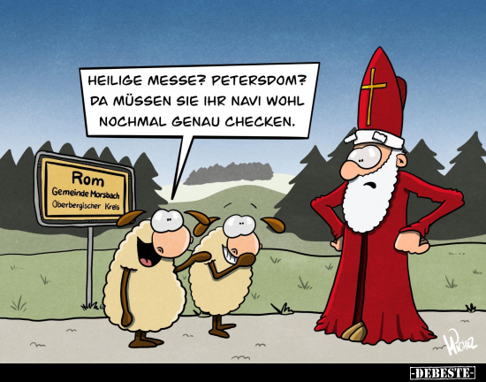 Heilige Messe? Petersdom?.. - Lustige Bilder | DEBESTE.de