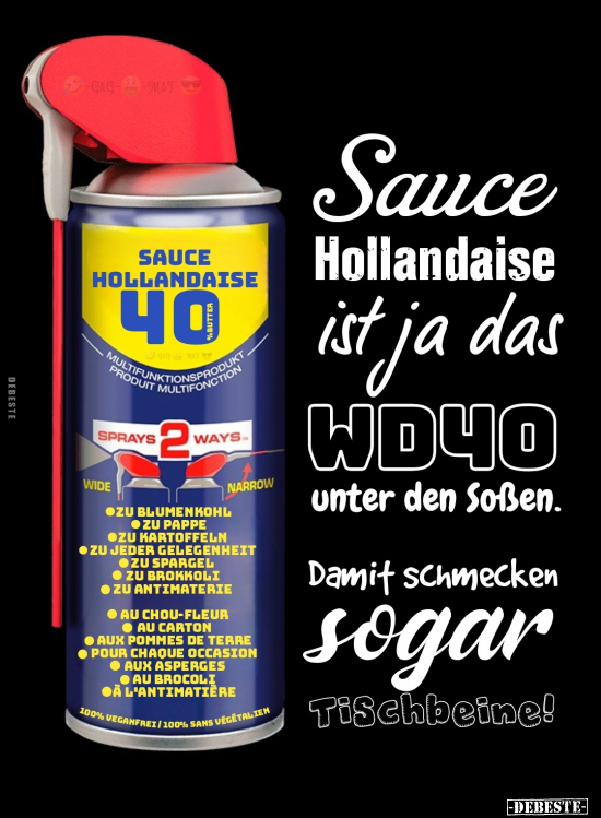 Sauce Hollandaise.. - Lustige Bilder | DEBESTE.de