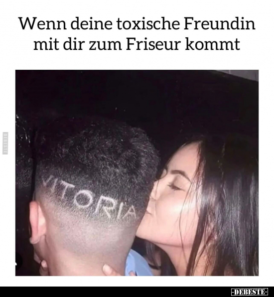 Wenn deine toxische Freundin mit dir zum Friseur kommt... - Lustige Bilder | DEBESTE.de