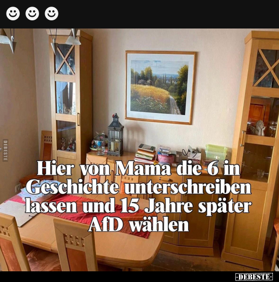 Hier von Mama die 6 in Geschichte unterschreiben lassen.. - Lustige Bilder | DEBESTE.de