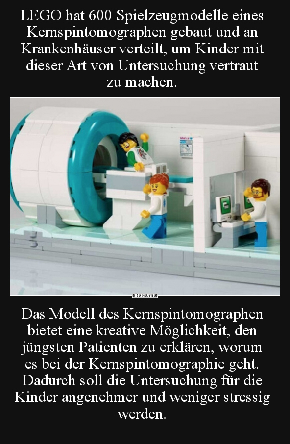 LEGO hat 600 Spielzeugmodelle eines Kernspintomographen.. - Lustige Bilder | DEBESTE.de