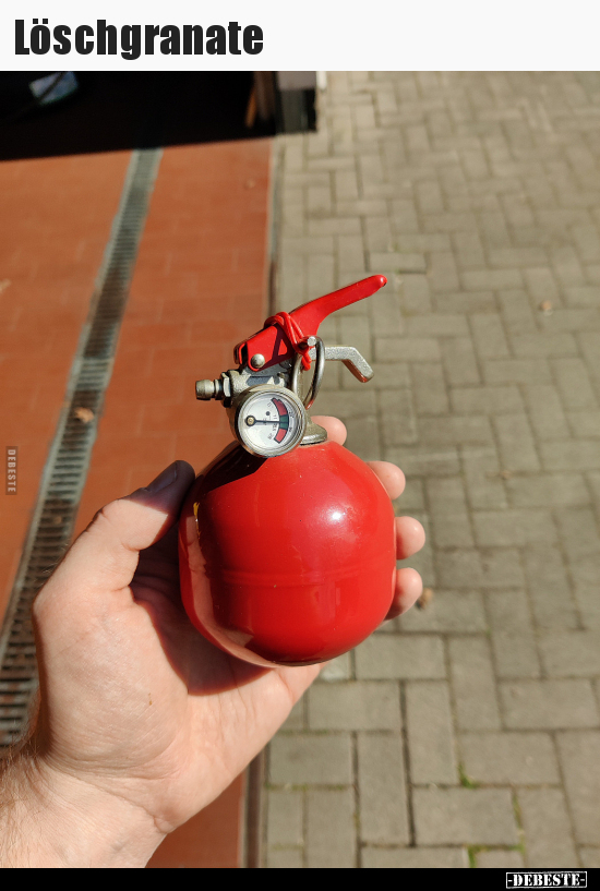 Löschgranate..