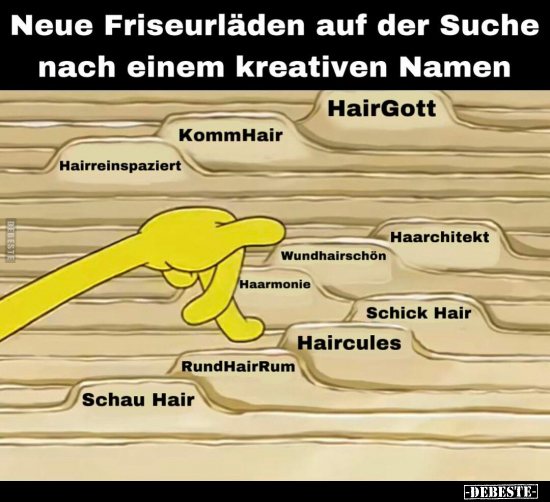 Neue Friseurläden auf der Suche nach einem kreativen.. - Lustige Bilder | DEBESTE.de