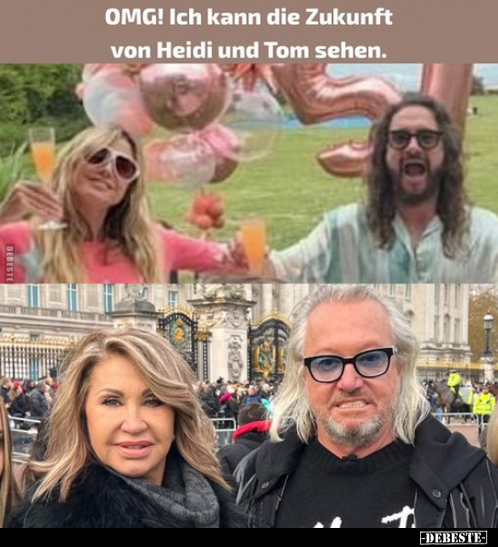 OMG! Ich kann die Zukunft von Heidi und Tom sehen.. - Lustige Bilder | DEBESTE.de