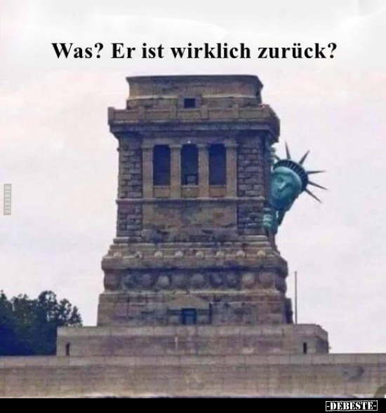 Was? Er ist wirklich zurück?