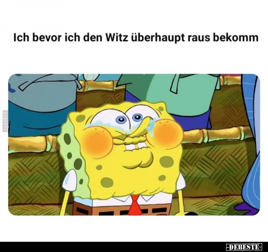 Ich bevor ich den Witz überhaupt raus bekomm.. - Lustige Bilder | DEBESTE.de