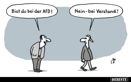 Bist du bei der AfD?.. - Lustige Bilder | DEBESTE.de