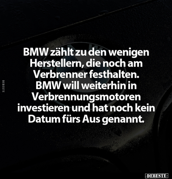 BMW zählt zu den wenigen Herstellern.. - Lustige Bilder | DEBESTE.de