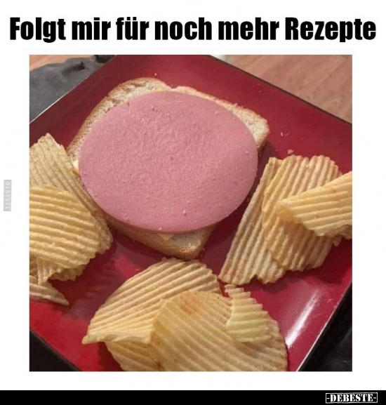 Folgt mir für noch mehr Rezepte..