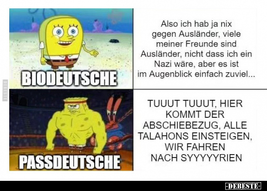 Also ich hab ja nix gegen Ausländer.. - Lustige Bilder | DEBESTE.de