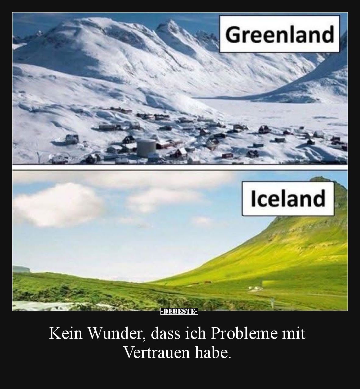 Kein Wunder, dass ich Probleme mit Vertrauen habe.