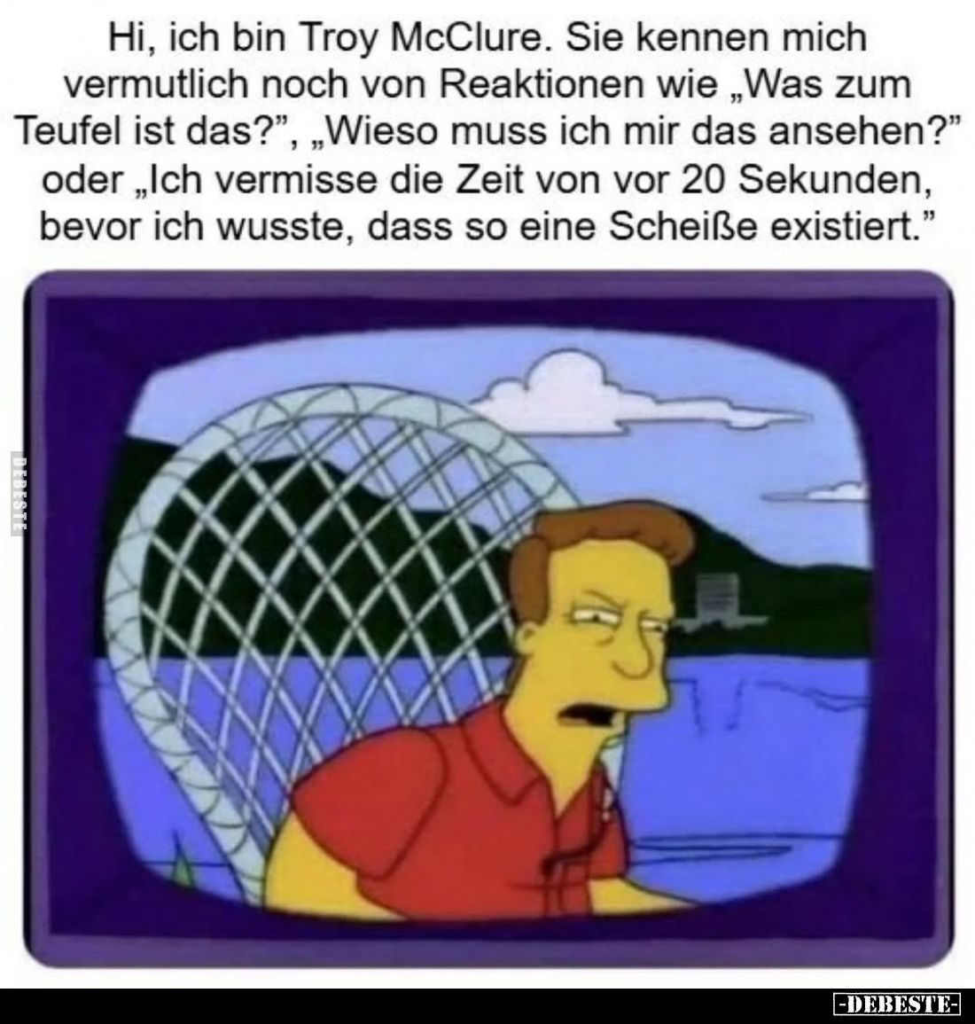 Hi, ich bin Troy McClure.. - Lustige Bilder | DEBESTE.de