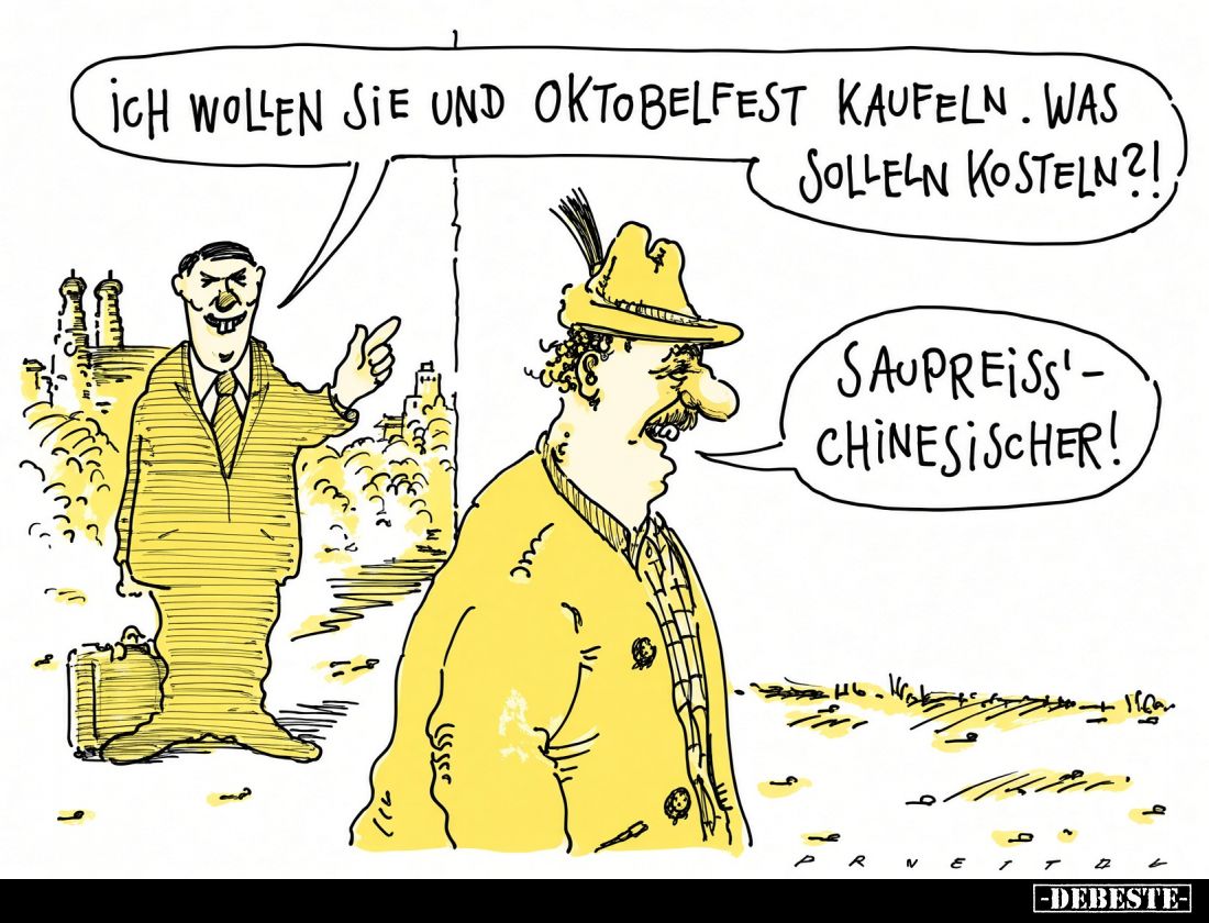 Ich wollen Sie und Oktobelfest kaufeln.. - Lustige Bilder | DEBESTE.de