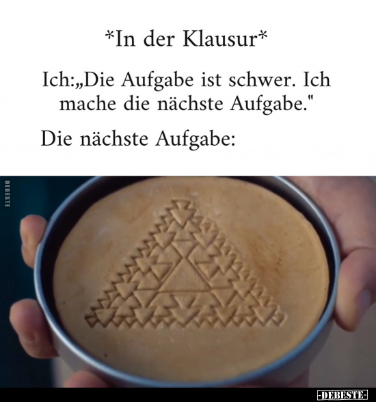 *In der Klausur*.. - Lustige Bilder | DEBESTE.de