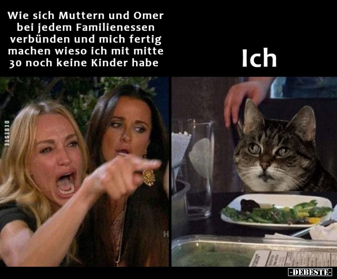 Wie sich Muttern und Omer bei jedem Familienessen verbünden.. - Lustige Bilder | DEBESTE.de