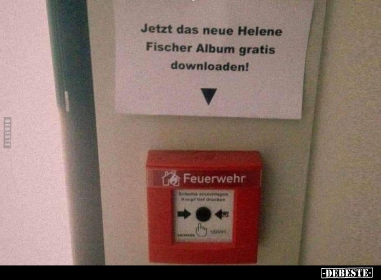 Jetzt das neue Heiene Fischer Album gratis downloaden!.. - Lustige Bilder | DEBESTE.de